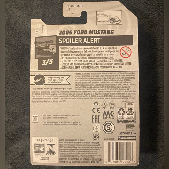 "🥦5/$25🥦". Hot Wheels 2005 Ford Mustang - Picture 4 of 5